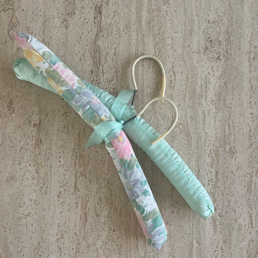 Vintage Satin Hangers
